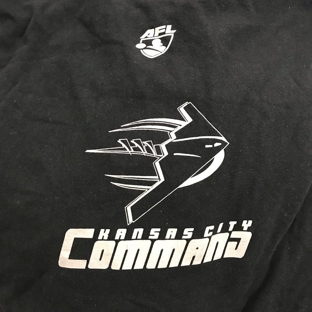 Kansas City Command Arena Football T-shirt XL